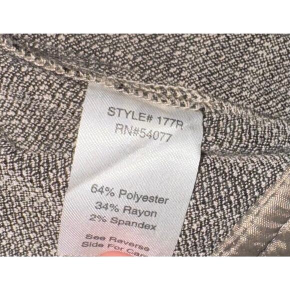 NWT Cabi Barrister Brown Tweed Trousers Pants 14 Pocket Bootcut #177 Career Work - Picture 8 of 8